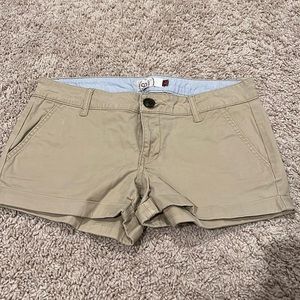 Khaki shorts